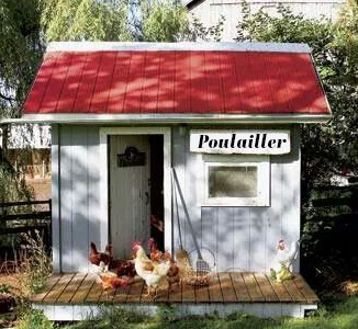 poulailler plain-pied fixe